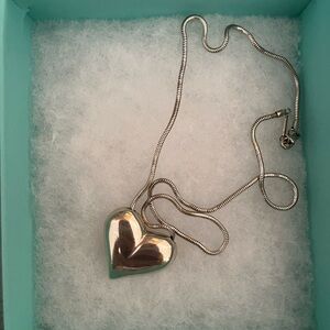 Tiffany & Co. Silver Heart Necklace